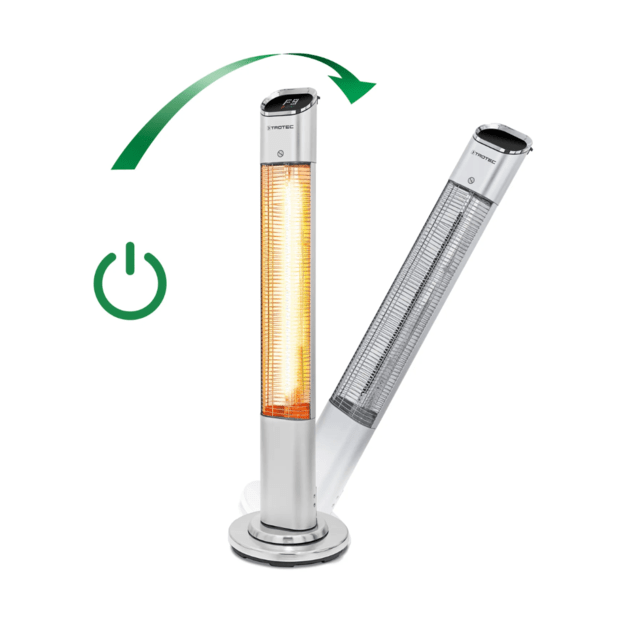 Anglies pluo&scaron;to infraraudonųjų spindulių &scaron;ildytuvas Trotec IRS 2050 E 4