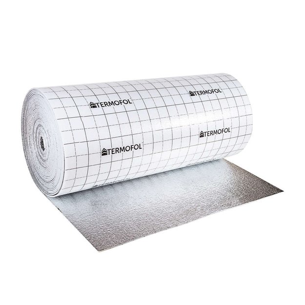 Specialus paklotas grindinio &scaron;ildymo plėvelėms Thermofol