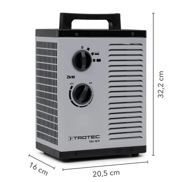 Elektrinis &scaron;ildytuvas Trotec TDS 10 P 3