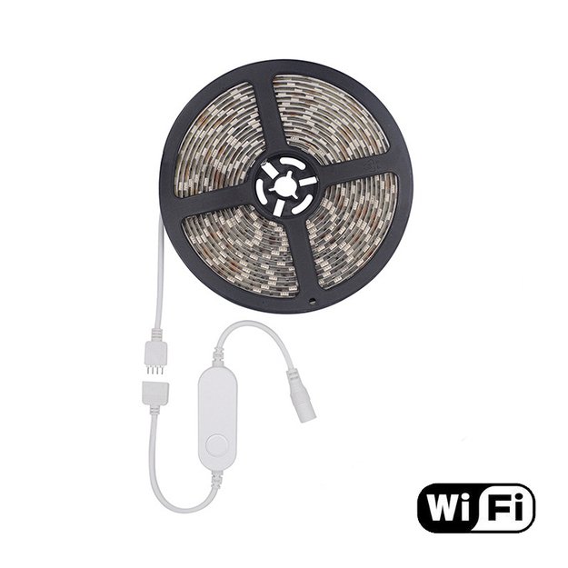 I&scaron;manioji LED juosta su valdikliu (5m) Feelspot FS-LSC02W Wi-fi, RGB, Tuya