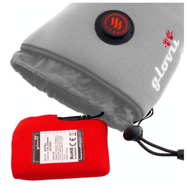 &Scaron;ildančios pir&scaron;tinės Glovii GLG, pilkos 5