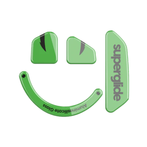 Superglide 2 (Type-C) Glass Skates Razer Basilisk V3 Pro Green (Žali) Pakaitiniai Mouse Feet