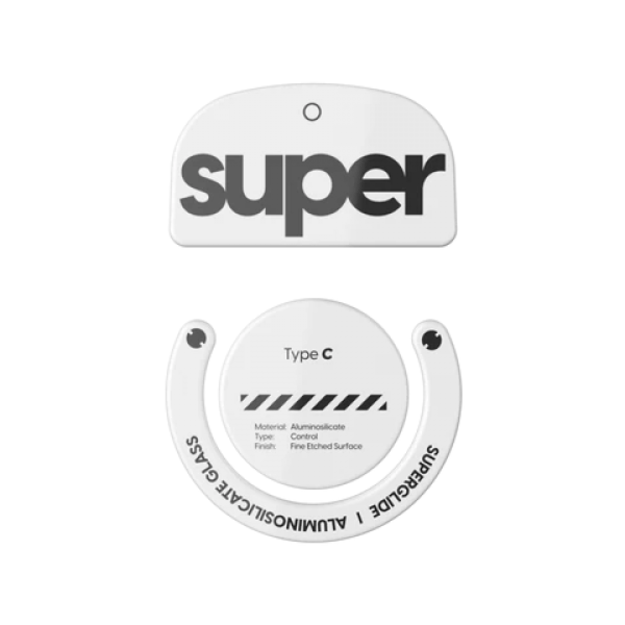 Superglide 2 (Type-C) Glass Skates Logitech G Pro X Superlight 1 White (Balti) Pakaitiniai Mouse Feet