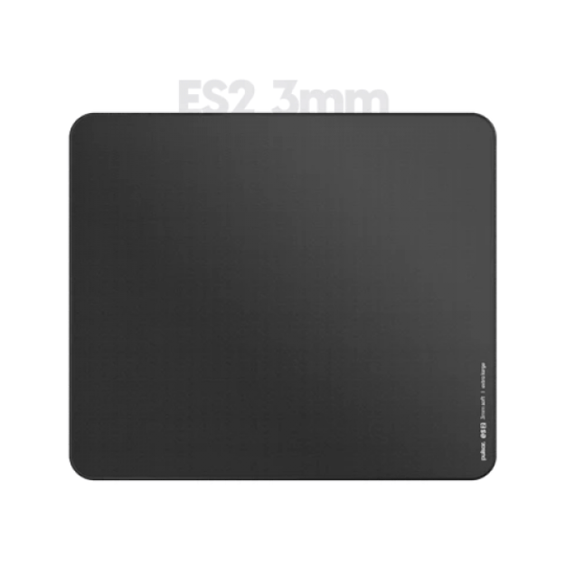 Pulsar ES2 XL Black (490 x 420 x 3mm) (Juodas) Pelės Kilimėlis