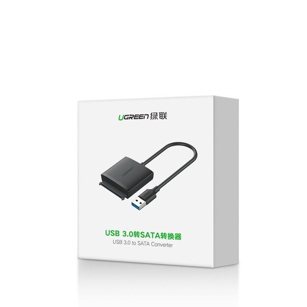 Adapteris Ugreen CM257 SATA III to USB-A 3.0 4