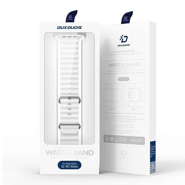Apyrankė Dux Ducis OceanWave Series Apple Watch 38/40/41mm White 4