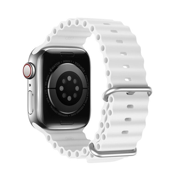 Apyrankė Dux Ducis OceanWave Series Apple Watch 38/40/41mm White 1