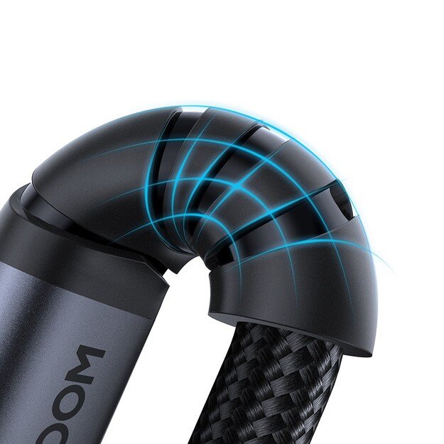 Audio kabelis Joyroom SY-A07 USB-C to 3,5mm 1.2m juodas 3