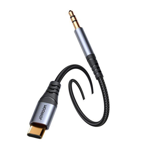 Audio kabelis Joyroom SY-A07 USB-C to 3,5mm 1.2m juodas 4