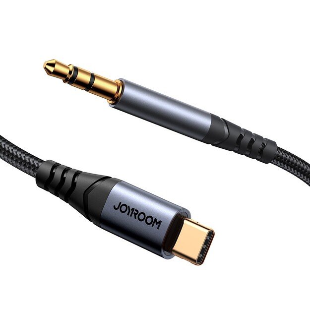 Audio kabelis Joyroom SY-A07 USB-C to 3,5mm 1.2m juodas 1