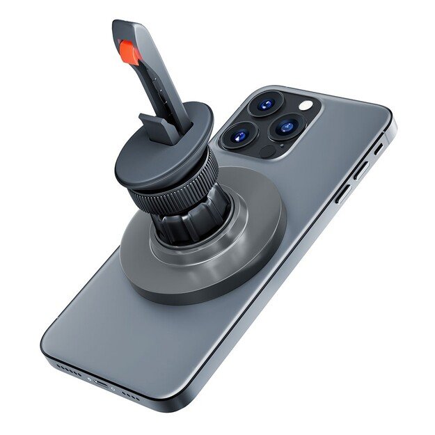 Automobilinis telefono laikiklis 3mk MagHolder, tvirtinamas ant ventiliacijos grotelių, magnetinis 5