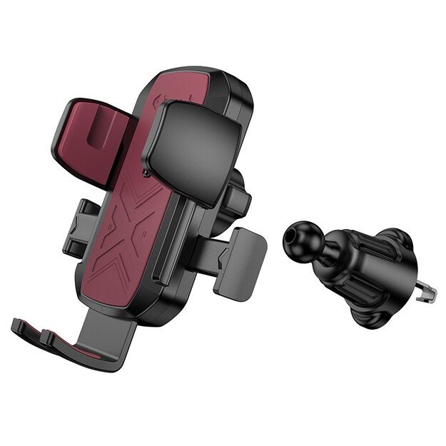 Automobilinis telefono laikiklis Hoco H64 (air vent) juodas 2