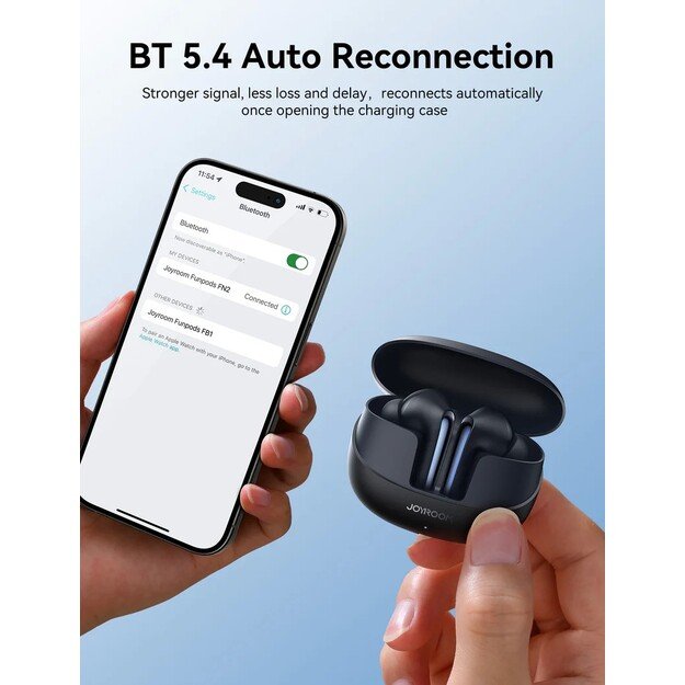 Belaidės ausinės Joyroom TWS JR-FN2 baltos 5