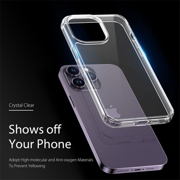 Dėklas Dux Ducis Clin Apple iPhone 15 Pro Max skaidrus 1