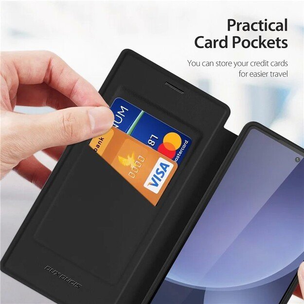 Dėklas Dux Ducis Skin X Pro skirtas Samsung S938 S25 Ultra juodas 4