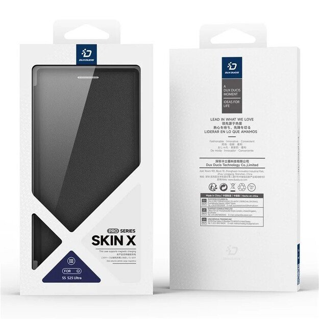 Dėklas Dux Ducis Skin X Pro skirtas Samsung S938 S25 Ultra juodas 5