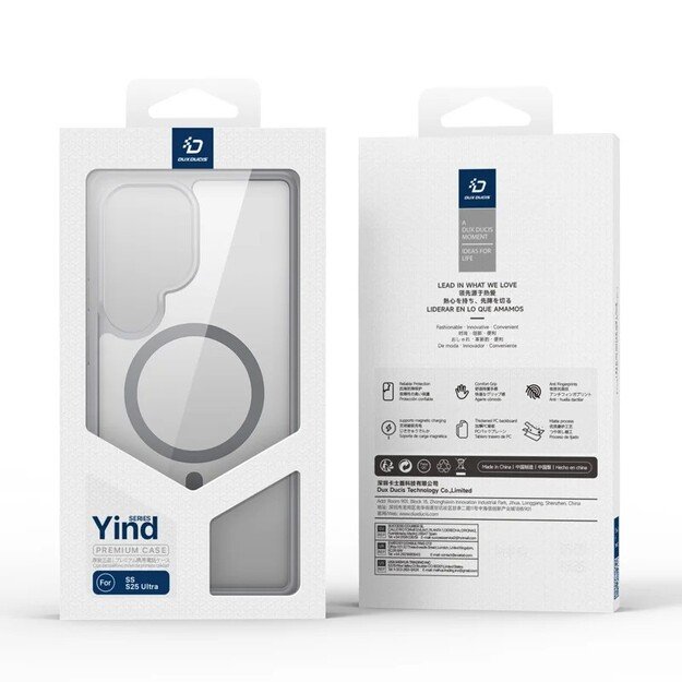 Dėklas Dux Ducis Yind skirtas Samsung S938 S25 Ultra pilkas 5