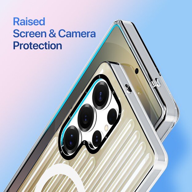 Dėklas Dux Ducis Zest Samsung S938 S25 Ultra Gradient Desert Gold 2