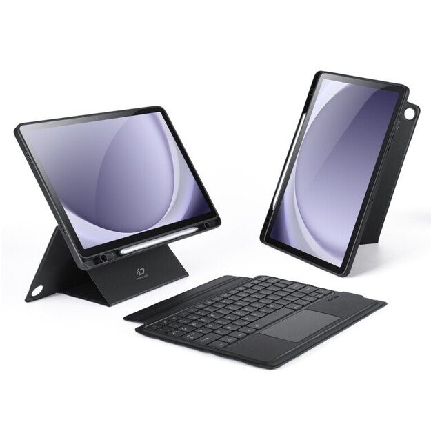 Dėklas su klaviatūra Dux Ducis DK Samsung X210/X215/X216 Tab A9 Plus 11.0 juodas