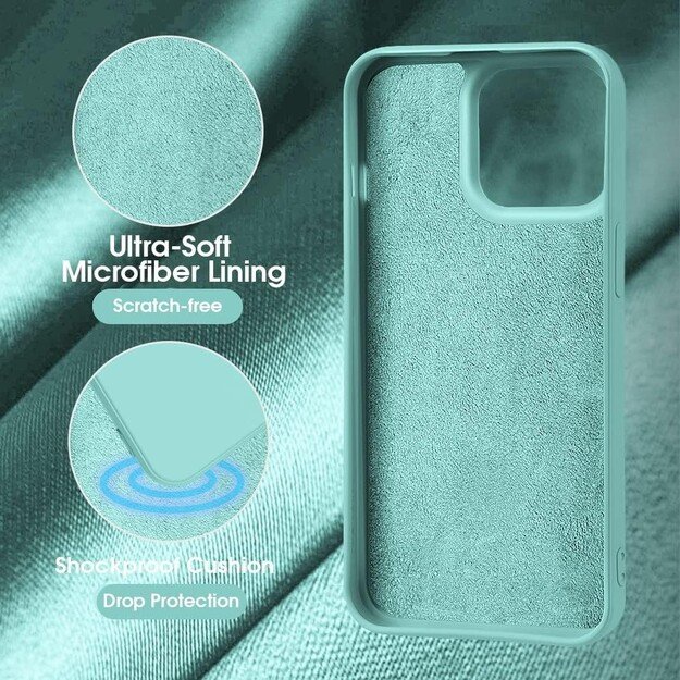 Dėklas X-Level Dynamic Samsung S918 S23 Ultra 5G &scaron;viesiai žalias 1