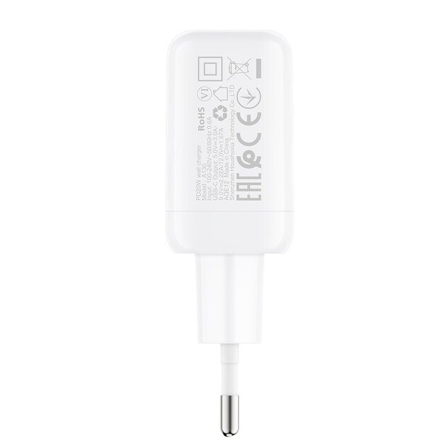 Įkroviklis Acefast A130 20W USB-C baltas 6