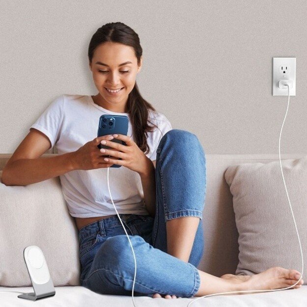 Įkroviklis belaidis Choetech T518-F MagSafe 15W baltas 5