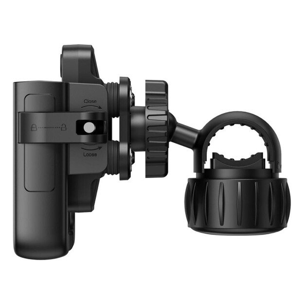 Telefono laikiklis dviračiui Baseus GoTrip Series Bike Phone Mount Cluster juodas C40572301111-00 2