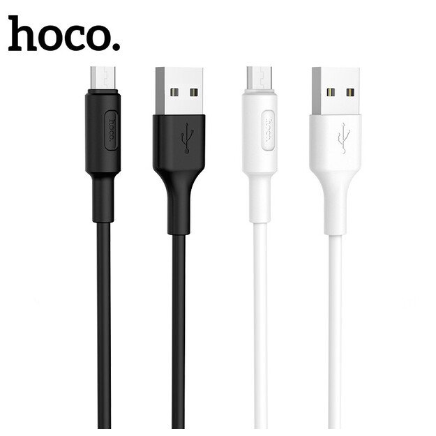 USB kabelis Hoco X25 microUSB 1.0m baltas 5