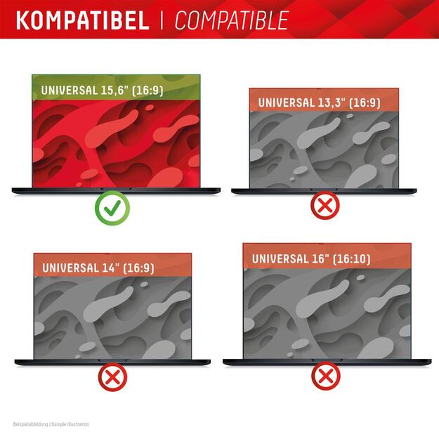 DISPLEX Privacy Safe Uni (Frameless) 15,6 , 16:9