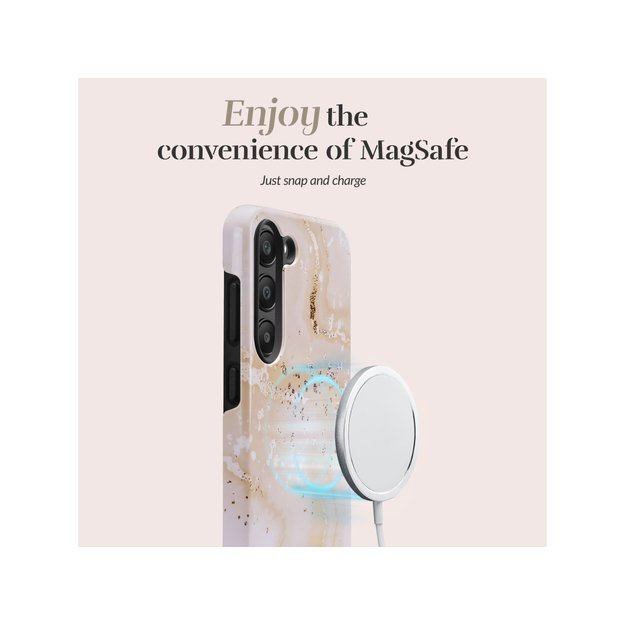 MIO Gold Marble Magsafe Compatible for Samsung A55 5G 3