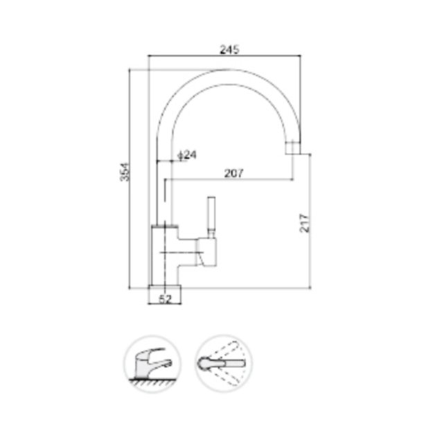 Mai&scaron;ytuvas virtuvinis LIVIA beige 1