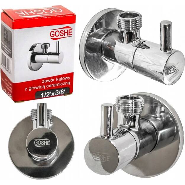 Ventilis kampu chrom. 1/2x3/4 1