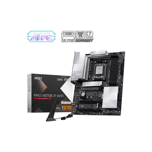 Mainboard|MSI|AMD X870E|SAM5|ATX|Memory DDR5|Memory slots 4|PROX870E-PWIFI