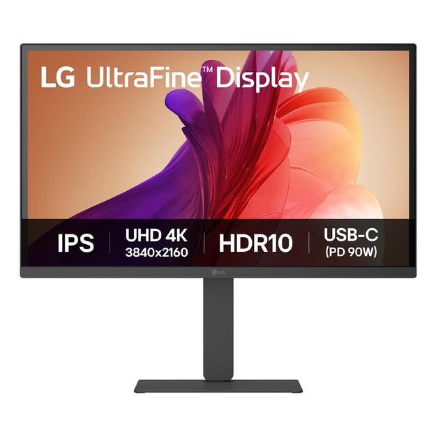 LCD Monitor|LG|27  |3840 x 2160 pixels|4K Ultra HD|Native aspect ratio 16:9|Flat|27U730A-B