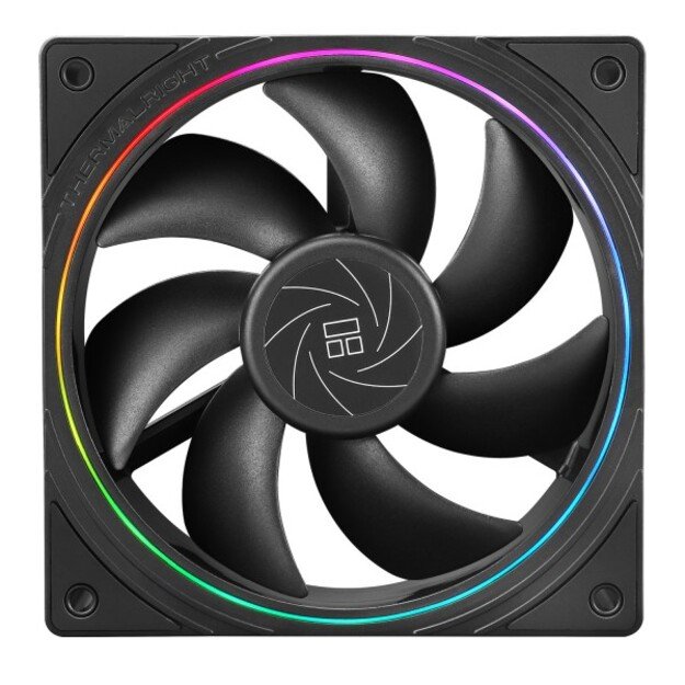 Thermalright TL-S12 PWM ARGB Black (120mm) (Juodas) Ventiliatorius