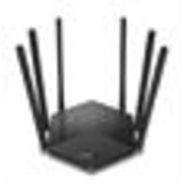 Wireless Router|MERCUSYS|1900 Mbps|1 WAN|2x10/100/1000M|Number of antennas 6|MR50G 1