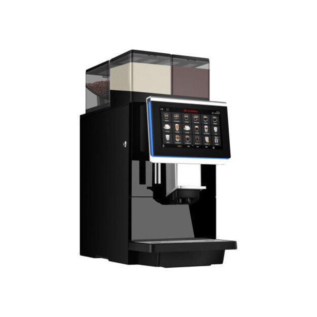Dr. Coffee F200-PW (MDB mokėjimo sistema) automatinis kavos aparatas - juodas 3