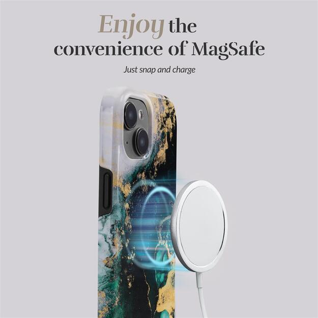 MIO Green Marble Magsafe Compatible for iPhone 16 Pro Max 7
