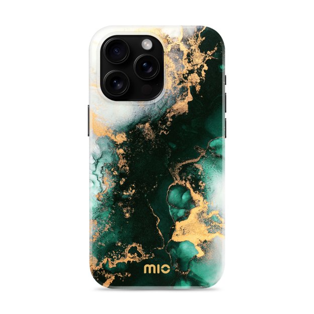 MIO Green Marble Magsafe Compatible for iPhone 16 Pro Max 2