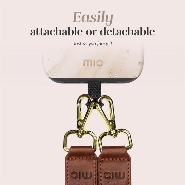 MIO Lanyard strap Gold Marble