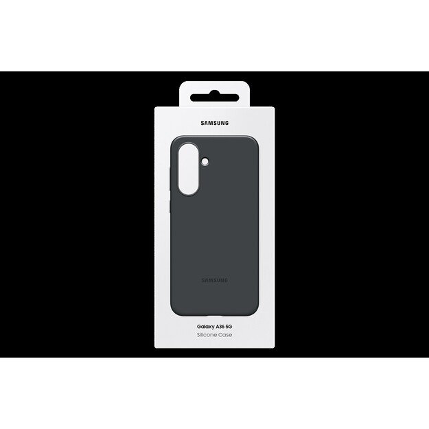 PA366CBEGWW Silicone Case Samsung Galaxy A36, Black 2