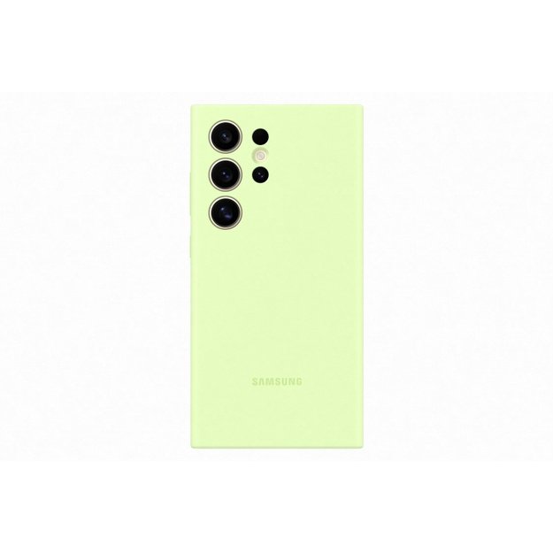 PS928TGE Silicone Cover Samsung Galaxy S24 Ultra, Light Green 5