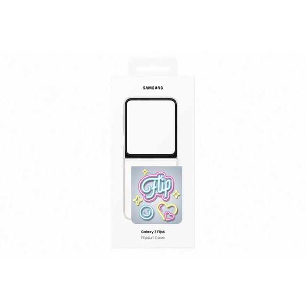 ZF741CTEGWW Flipsuit Case Samsung Galaxy Flip6, Transparent 4