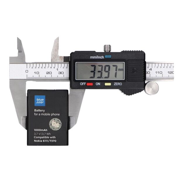 Battery for Nokia 6111 / 7370 / N76 / 2630 / 2760 / N75 / 2600 Classic 1000 mAh Blue Star Premium 3