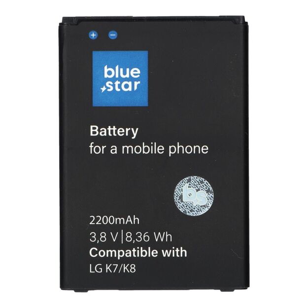 Battery for LG K7 / K8 2200 mAh Blue Star Premium