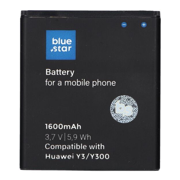 Battery for Huawei Y3 / Y300 / Y500 / W1 1600 mAh Blue Star