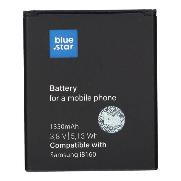 Battery for Samsung I8160 Galaxy Ace 2 / S7562 Duos / S7560 Galaxy Trend / S7580 Trend Plus 1350 mAh Blue Star