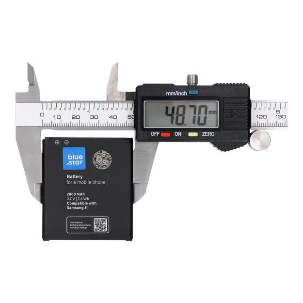 Battery for Samsung J1 J100 2000 mAh Blue Star Premium 3