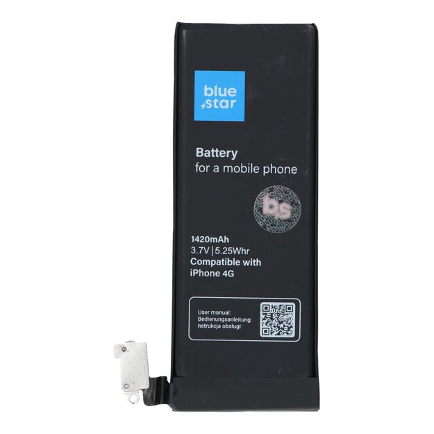 Battery for iPhone 4 1420 mAh Blue Star HQ