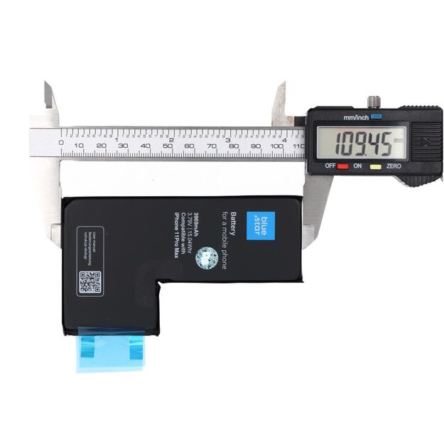 Battery without BMS for iPhone 11 PRO MAX 3969 mAh Blue Star HQ 2